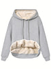 Fleece Hoodie® | Huvtröja Med Fleece Fodrad Insida